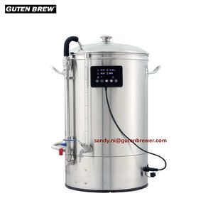 Sistema De Cerveja Tudo Em Um Microcervejaria Guten 40L Mash Tun Micro Brewery Equipment Máquina De Fabricação De Cerveja 40 litros Birra Wifi - Product Image 2