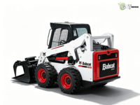Chargeuse compacte sur pneus Kubota S650 EPA EURO 5 avec godet grappin, 2022, 55 kW, pour travaux de construction et aménagement paysager