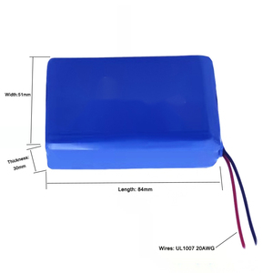 Bán buôn có thể sạc lại 3S Li Ion pin lithium 6800mAh 5200mAh 11.1V 55.5wh Pin gói baterai 12V LiPo pin 5000mAh - Product Image 2