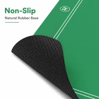 Tapis de jeu carré imprimé sur mesure OEM, épaisseur 2 mm, en caoutchouc insonorisant, pour Mahjong, Poker, Casino, Jeux de société, Vente en gros