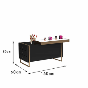 Présentoir de Comptoir pour Cosmétiques LUX en MDF Blanc avec Logo Personnalisé pour Magasin de Maquillage - Product Image 6