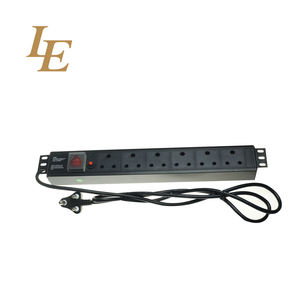 PDU de 19 Pulgadas, 6 Tomas, 16A, Tipo Sudáfrica, Instalación Horizontal/Vertical, Equipo de Distribución de Energía, Interruptor Opcional - Product Image 2