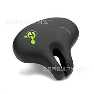 Yueli Urban Plus Bicycle Saddle <b>Memory</b> <b>Foam</b> Hollow Design Comfortable Riding <b>Cushion</b> Unisex Adults General Use - Product Image 3