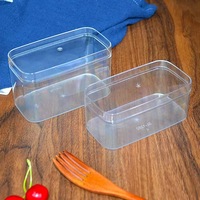 Boîte cadeau en chocolat, emballage de luxe pour chocolat, boîte d'emballage transparente jetable avec couvercle pour desserts et pâtisseries