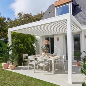 <span class=keywords><strong>Pergola</strong></span> Gazebo 3x4 con Tapparelle e Luci LED, Impermeabile, <span class=keywords><strong>da</strong></span> Esterno, in Alluminio Motorizzato - Product Image 6
