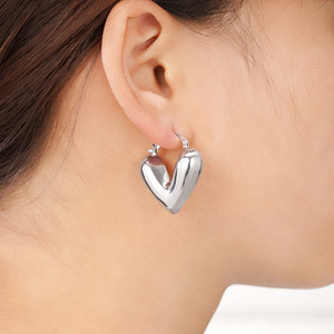 Love Heart Ear <b>Cuff</b> For Women Statement Fashion <b>Earrings</b> Elegant Jewelry Accessories - Product Image 5