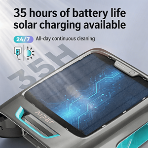 Solar-powered Pool Cleaning Robot With <b>Floating</b> Surface Skimmer, Suitable for of Swimming Pools and Fish Ponds. X1 Pro - Product Image 1