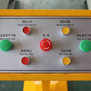 Presse hydraulique à quatre colonnes et trois poutres Taili Y32 avec plateaux de pressage lisses 400T, céramique intacte, formage de pièces vierges, moteur PLC - Product Image 6