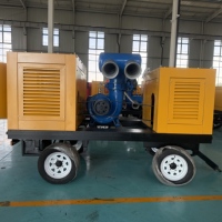 Pompa a Flusso Misto HUAMIN in Ghisa da 800m³/h ad Alta Pressione con Motore Diesel, 1 Anno di Garanzia per Trasferimento Acqua Fluviale e Inondazioni