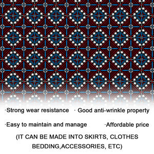 Nouveau groupe africain Performance bricolage vêtements tissu pur coton <span class=keywords><strong>de</strong></span> haute qualité 100% coton Batik - Product Image 2