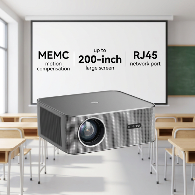 LED Projector Outdoor With Wifi Smart Android Rhd Led Sealed Full Hd Proyector Inteligente