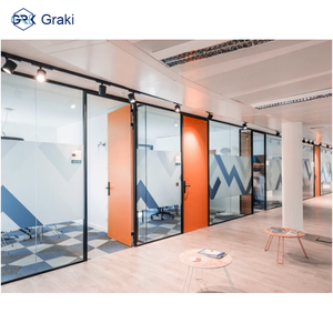 Divisores de Oficina Insonorizados de Aluminio sin Marco de Alta Calidad para Escuelas, Supermercados, Centros Comerciales, Hospitales, Salas de Exposiciones, Paneles de Pared - Product Image 2