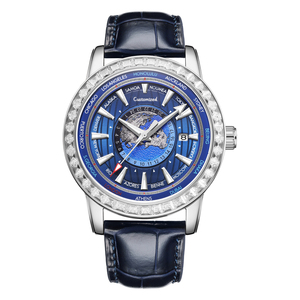 Reloj Mecánico Automático Tourbillon Hueco de 44 mm, Reloj de Hombre Luminoso a Prueba de Agua con Cielo Estrellado - Product Image 2