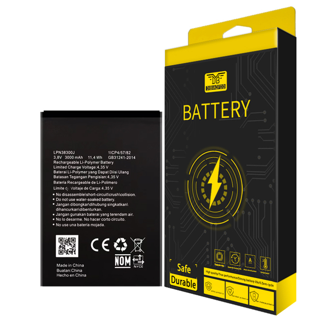 Rechargeable 3.8V 2000mAh Lithium-Ion Battery LIW38200J for Hisense U962 2019 U963 U964 Mobile Phones CE Certified 12-Month