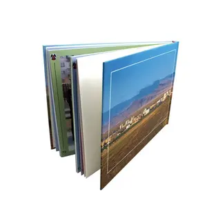 Fabrika toptan ciltli fotoğraf kitabı baskı A4 sert kapak özel sehpa kitap baskı ciltli kitap