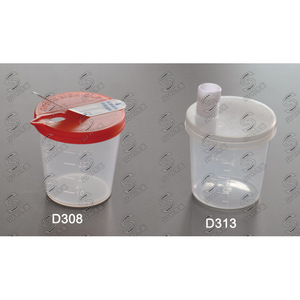 Suyi 40Ml Urine Cup With Label <b>Snap</b> <b>Cap</b> For Body Fluid Collection D308 - Product Image 2