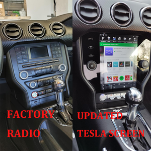 Écran tactile Android Tesla Style 10.4 "Car Radio GPS Navigation pour Ford Mustang Shelby GT 2015-2022 - Product Image 2