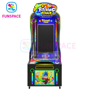 Funspace Macchina da Gioco Arcade <span class=keywords><strong>a</strong></span> Moneta in Metallo con Schermo da 55 Pollici, Gioco di Lancio della Palla e Riscatto Biglietti, 1 Anno di Garanzia, Versione Inglese - Product Image 6