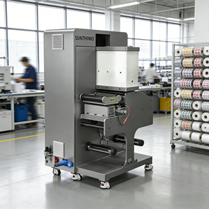 Machine d'impression numérique rapide Sunthinks pour étiquettes en papier, <span class=keywords><strong>imprimante</strong></span> d'autocollants en papier à rouleaux, à vendre - Product Image 3