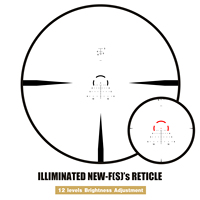 SPINA OPTICS 1x20 énergie solaire étanche 7 niveaux point rouge portée de visée