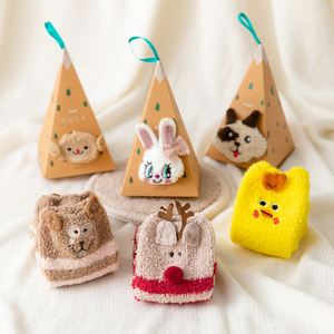 Calcetines de Coral de Alta Calidad al por Mayor, Calcetines Divertidos de Navidad, Calcetines Gruesos de Invierno - Product Image 5