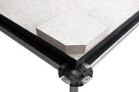 Suelo Elevado Antiestático de Sulfato de Calcio |   Acabado HPL |   Clase A1 con clasificación de resistencia al fuego |   Suelo ESD para Sala de Servidores de Centro de Datos, 600x600mm