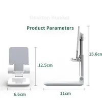 Support de téléphone pliable télescopique pour bureau, tablette paresseuse, diffusion en direct, portable, cadeau, fournisseur direct du fabricant