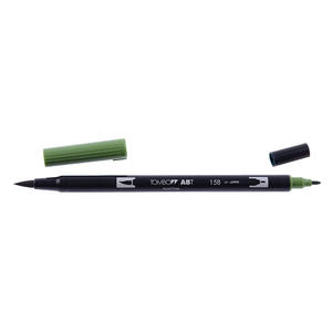 TOMBOW ABT - Rotulador de Doble Punta Color Verde Oliva Oscuro - Product Image 1