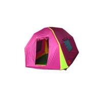 Tente de soutien de poteau de faisceau d'air extérieur personnalisé tente de camping à cadre de tube d'air gonflable avec libération de surpression