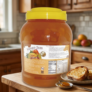 Confiture de mangue Jiuzhou 4Kg en bouteille - Meilleur fournisseur de bubble tea de Taïwan - Product Image 2