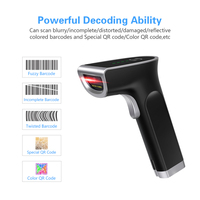 Lector de código Qr de alta calidad Lector Codigo De Barras compatible con escaneo de pantalla USB con cable de mano 2D escáner de código de barras