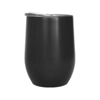 Gobelet isotherme en acier inoxydable à double paroi de 12 oz en forme de U, best-seller, grand format