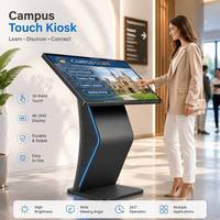 Kiosco Digital Interactivo con Pantalla Táctil de 10 Puntos y Android 4K para Menús, Autoservicio, para Restaurantes, Hoteles y Cafés