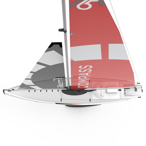 Thuyền buồm điều khiển từ xa tầm xa Compass 650mm RTR, mô hình thuyền buồm điều khiển từ xa dành cho trẻ em - Product Image 4