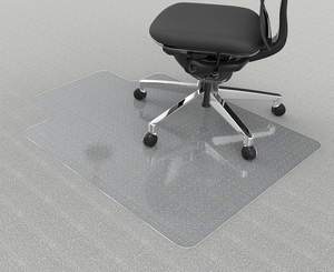 Tapete Transparente de PVC para Silla, Protector de Piso Fácil de Limpiar para Hogar/Oficina, para Escritorio de Computadora, Estilo Moderno - Product Image 2