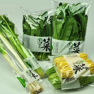ताजी सांस लेने योग्य सब्जियां पैकेजिंग प्लास्टिक बैग