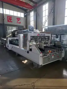 850 Automatische Schachtel-Klebmaschine zur Herstellung von kleinen wellpappen- und Papierschachteln Klappkleber-Maschinen