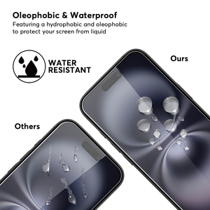 Protection d'écran en verre trempé 9H anti-rayures <span class=keywords><strong>2</strong></span>.5D pour iPhone 17 16 15 Pro Max – <span class=keywords><strong>Film</strong></span> protecteur - Product Image 5