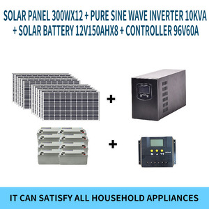 Kit de Paneles Solares Monocristalinos de 330w para Uso Doméstico, 10KVA, de China - Product Image 3