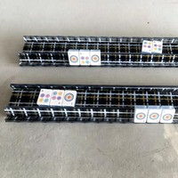 Règle de Mahjong américaine de 20 pouces en acrylique magnétique deux-en-un avec porte-cartes pour 4 joueurs