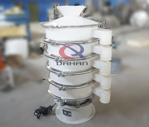 Máquina Cribadora Vibratoria Rotatoria de Círculo Líquido para Castañas, Tamiz Vibratorio para Salvado de Arroz - Product Image 6