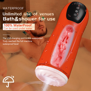 Productos para Adultos, Masturbador Masculino Totalmente Automático, Copa de Succión Telescópica, Sonido Inteligente, Calentamiento, Canal Realista - Product Image 2