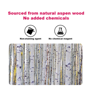 Virutas de Madera de Álamo Natural, Ecológicas, para Cama de Animales Pequeños, Venta al por Mayor, para Paisajismo y Cría - Product Image 4