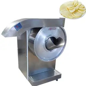 Düşük fiyat ile yüksek kaliteli ticari patates dilimleme paslanmaz çelik havuç cips makinesi