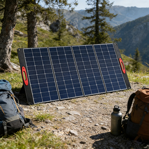 Panneaux solaires pliables ALECTER 400W ETFE Mono, efficacité 23%, portables, étanches IP65, pour le camping en plein air, l'alimentation des camping-cars - Product Image 2