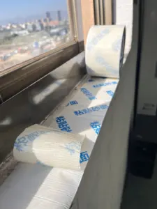 Bahan polimer tahan air Laping Tape sisi ganda