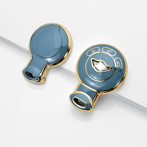 Pour <span class=keywords><strong>Mini</strong></span> <span class=keywords><strong>Cooper</strong></span> D 2008, TPU doré, vente en gros Chine, matériaux de qualité, bon <span class=keywords><strong>prix</strong></span>, housse de clé de voiture, protection contre le vol - Product Image 2
