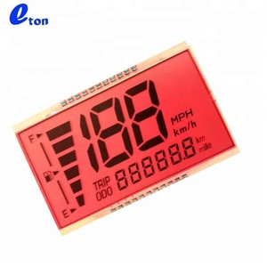 monochrome motorcycle graphic speedometer htn lcd display - Product Image 1