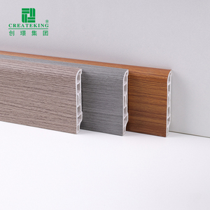 <span class=keywords><strong>Plinthe</strong></span> en PVC moderne à grain stratifié, forte adhérence, sans résidus de bulles, écologique et imperméable - Product Image 2