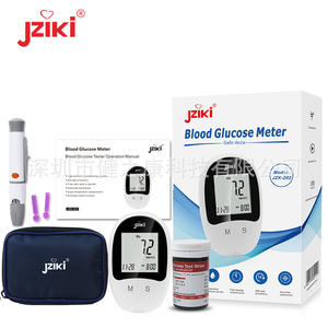 English Cross-Border Dual-Unit Home <strong>Blood</strong> <strong>Pressure</strong> <strong>Glucose</strong> Meter High-Tech <strong>Monitor</strong> Essential for Comprehensive Health Management - Product Image 1